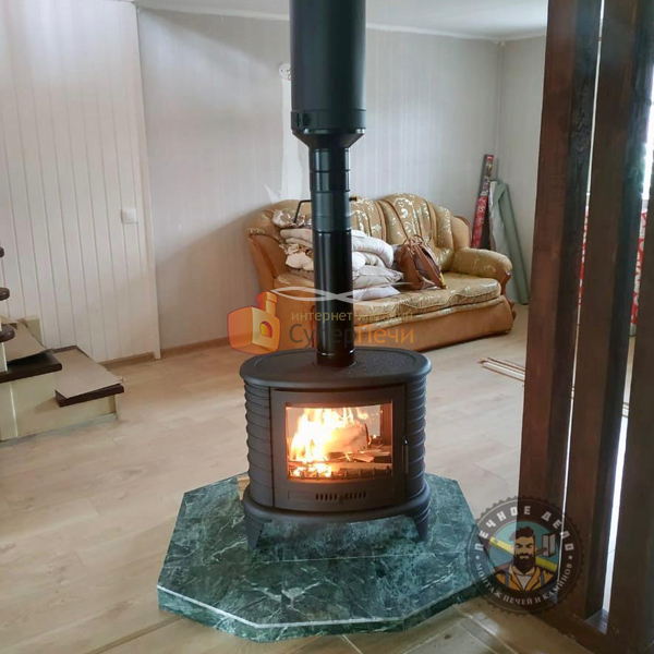   Монтаж печь-камина Kratki KOZA K8 T (миниатюра)